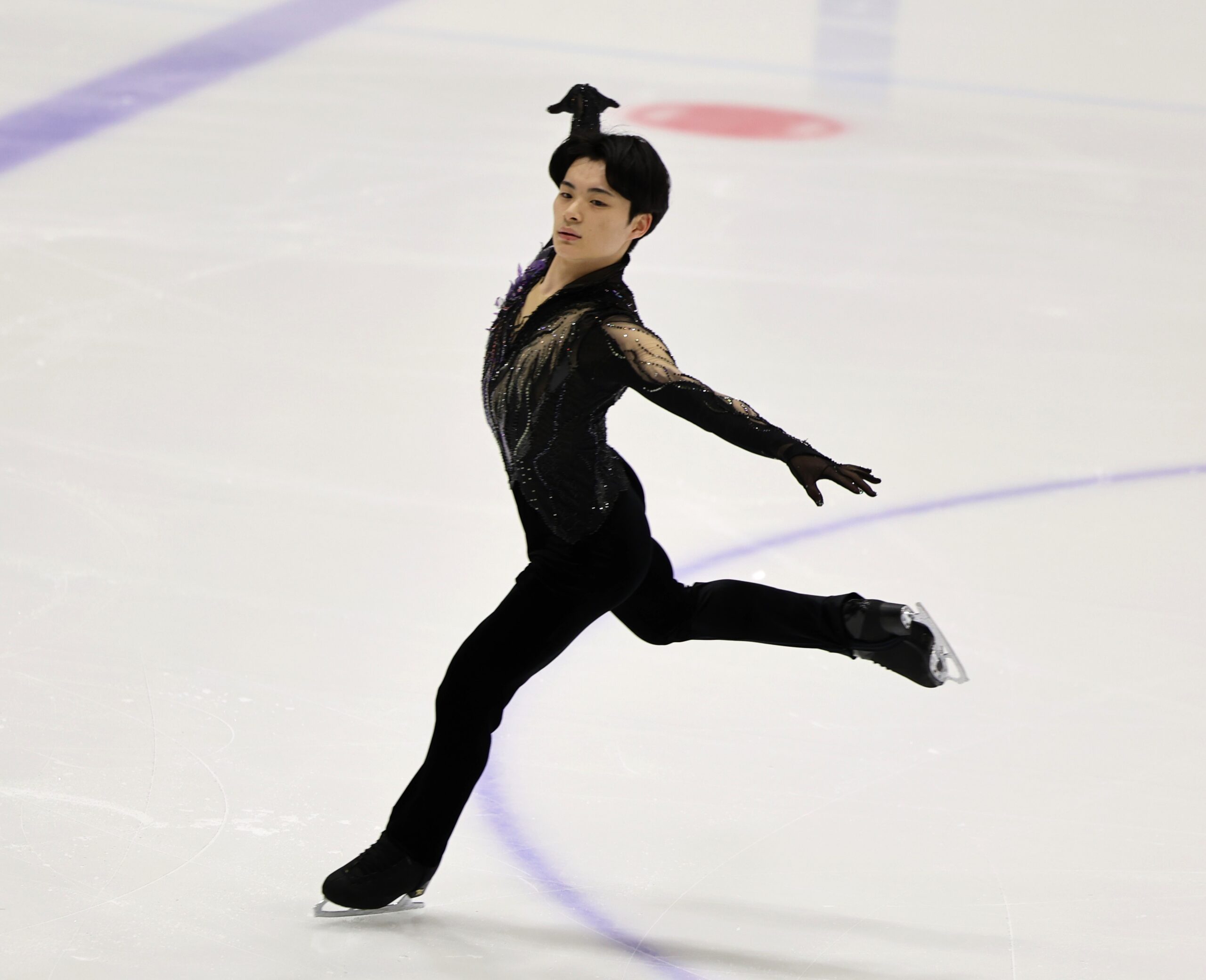 杉山匠海「年明けから練習にしては、まずまず」 インカレ男子SP 60.64