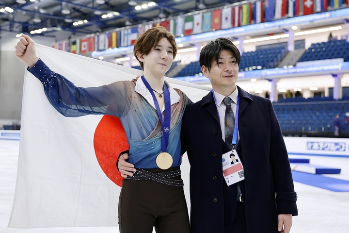 世界ジュニア】練習しっかりしている フィギュア中田誠人コーチ談話