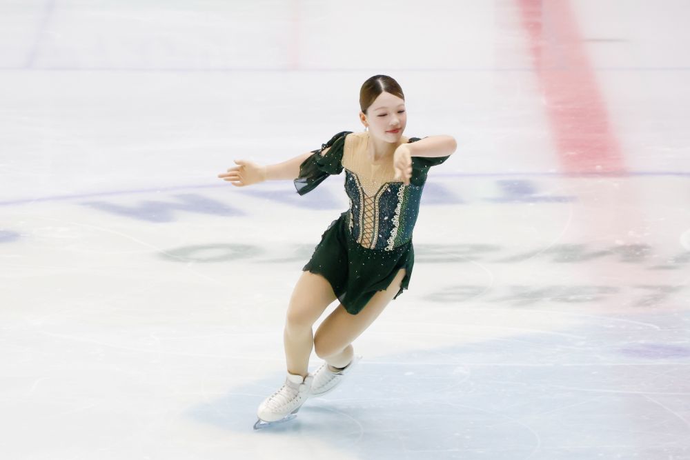 石崎波奈、拠点移し「学んで」滑りに磨き SP振り付けは鈴木明子さん